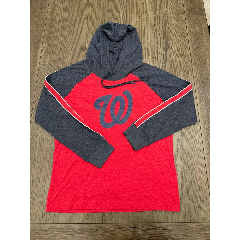 Washington Nationals MLB Hooded Pullover Shirt XL NWT